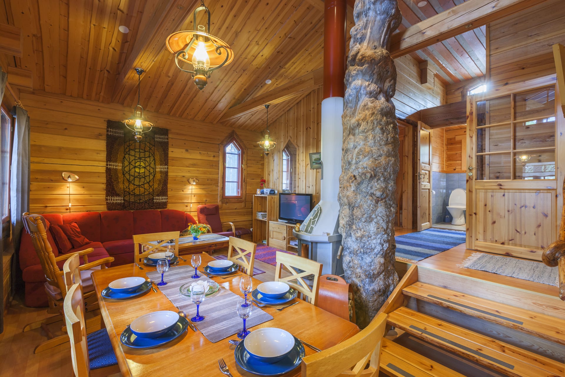 Riutankolo Cottage inside