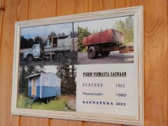 Saunominen Bedford-kärrysaunassa ja Tentsile-lepohetki