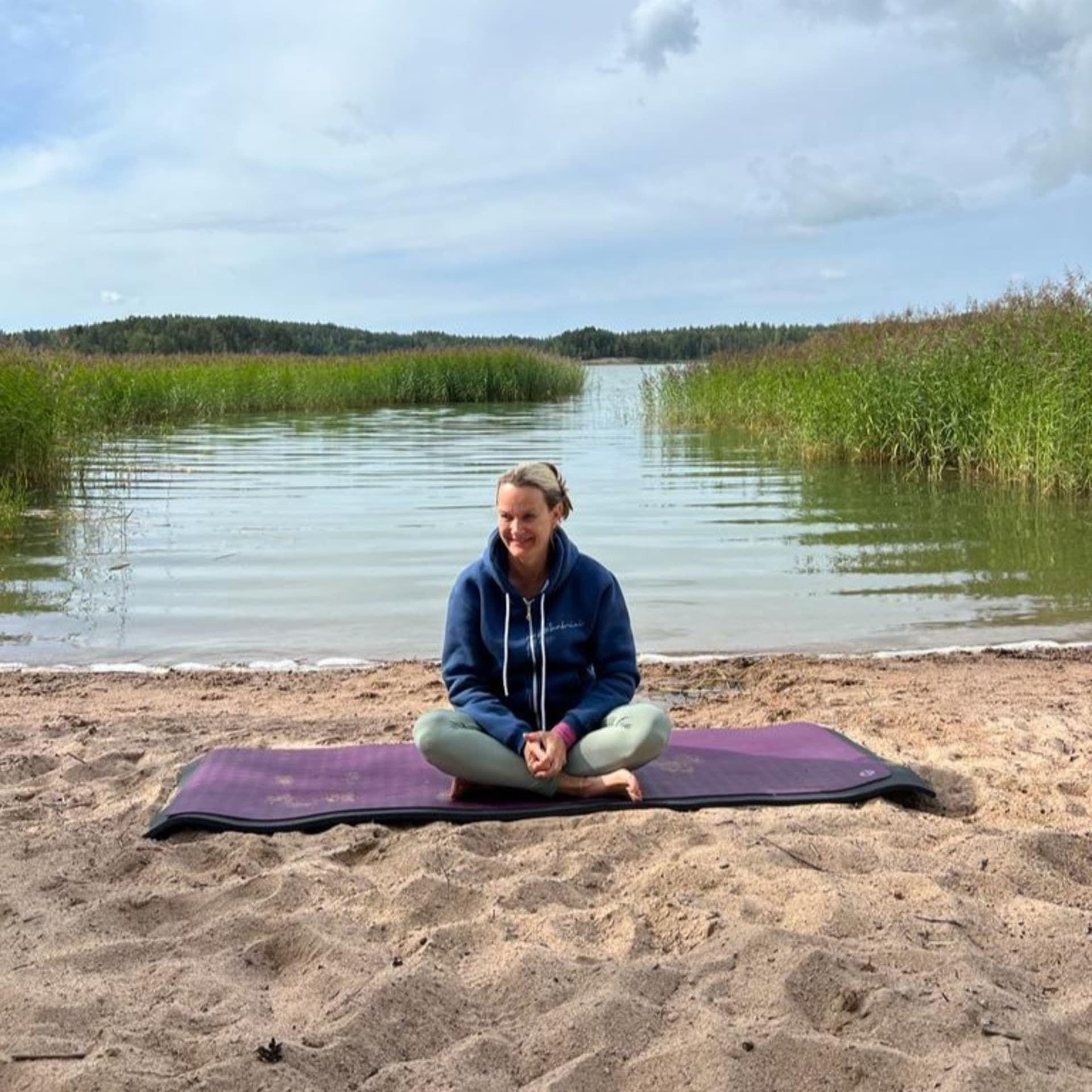 Förby uimaranta lempeä jooga