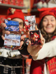 Santa Claus Office magnets