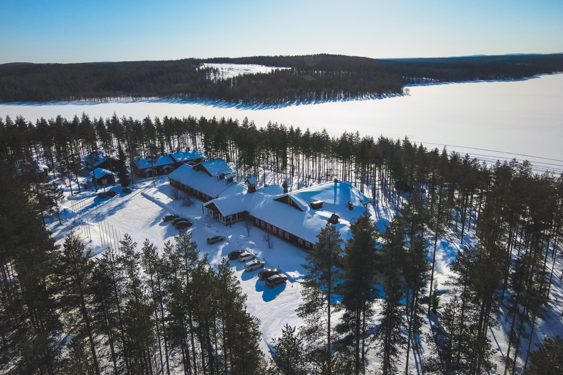 Metsäkartano Youth Centre camp school winter