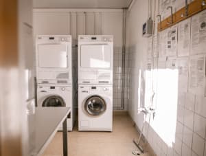 Laundry room at Yyteri Resort & Camping