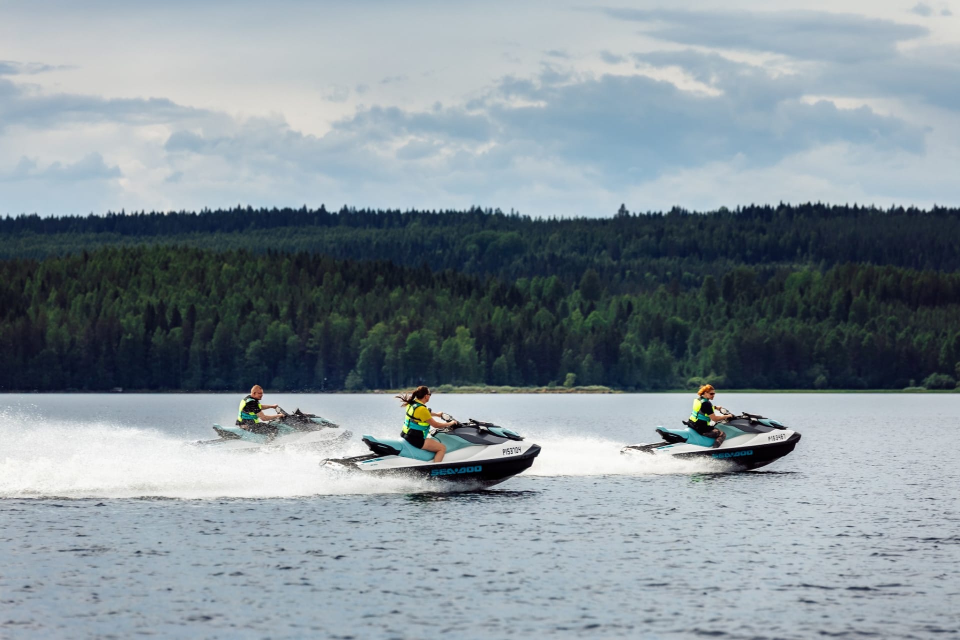 Jet Ski Safari on Lake Pielinen