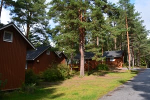 Camping cottages at Yyteri Resort & Camping