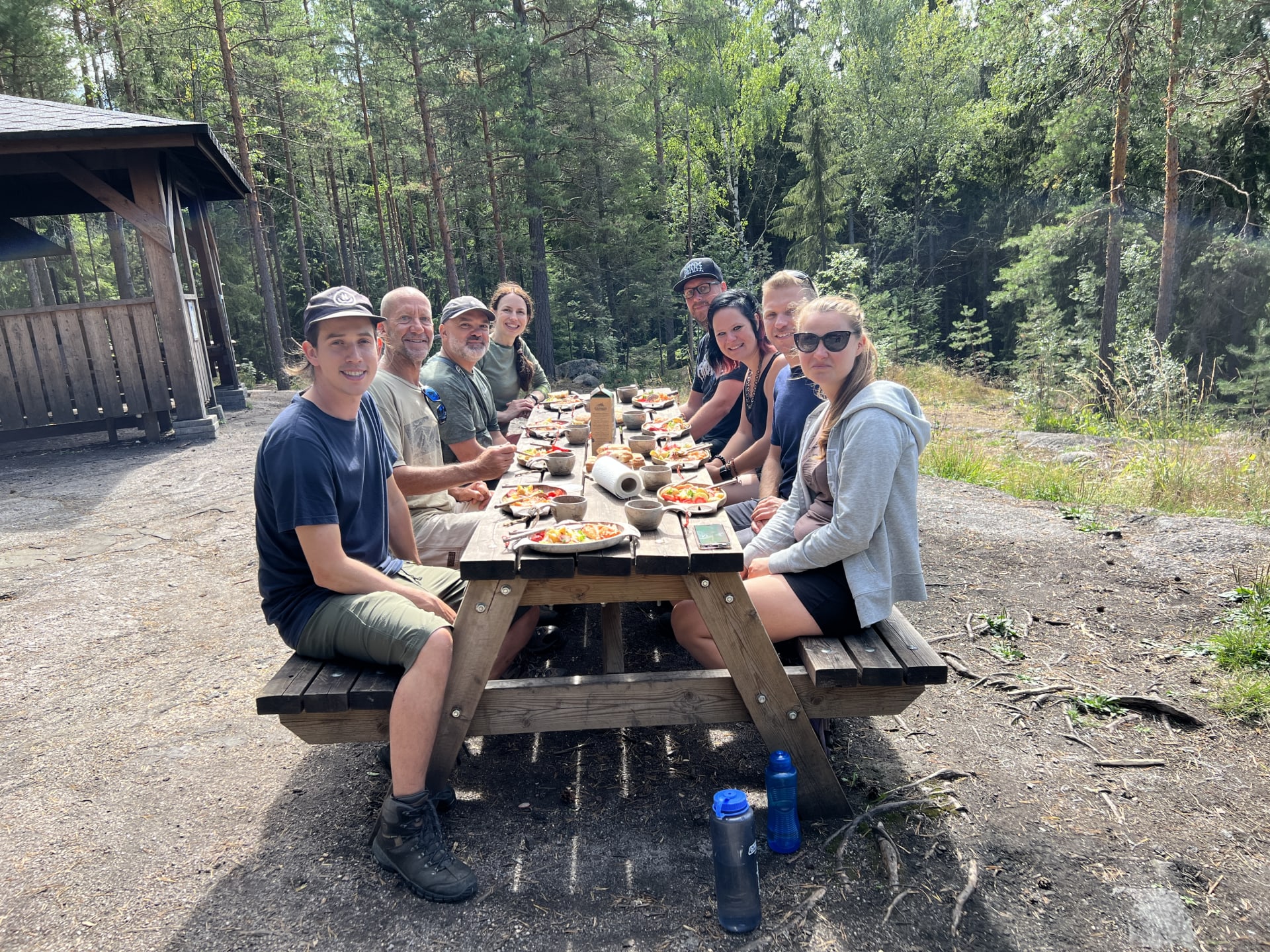 Enjoy Finnish style lunch during the hike