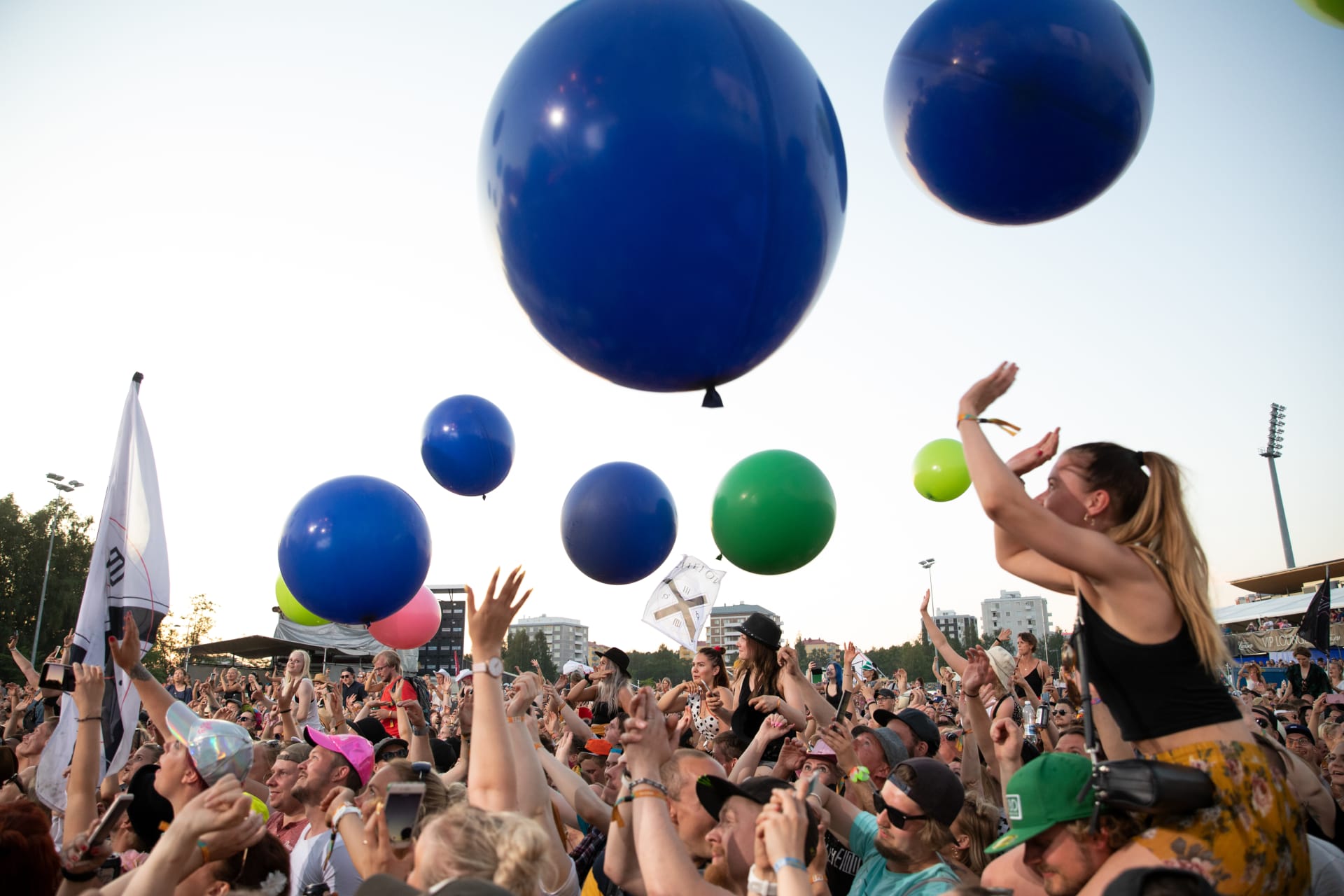 Qstock festival in Kuusisaari and Raatti Islands.