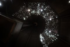 Starry sky of the hut