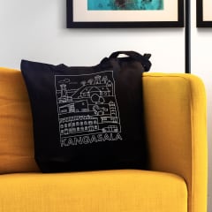 Kangaskassi Anna Haimilan Kangasala-kuosilla