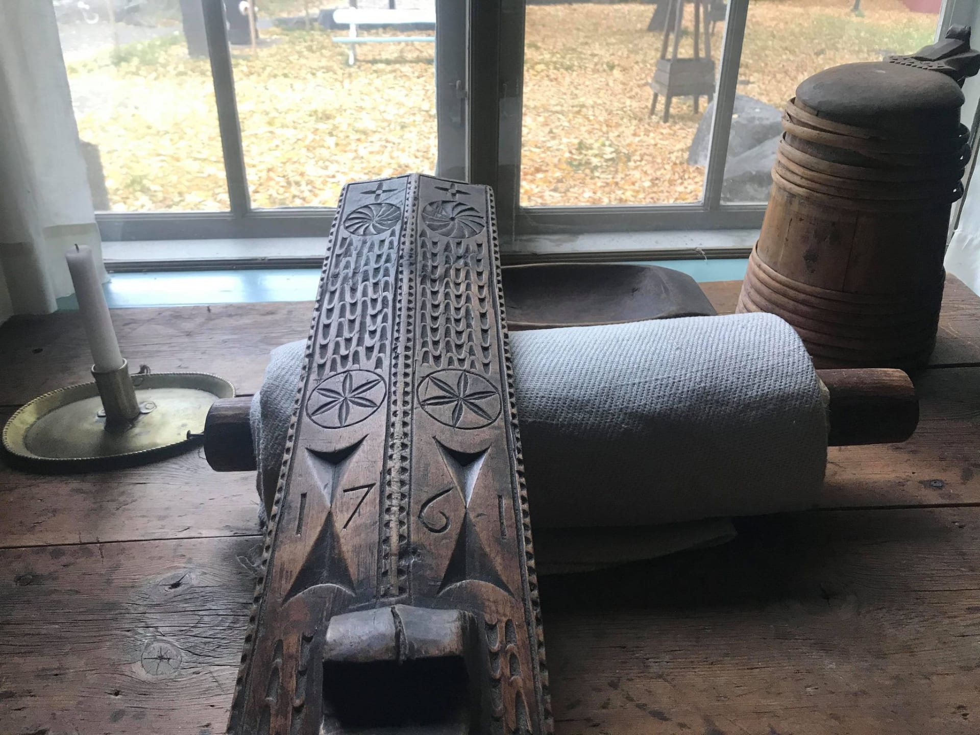 Historical objects from the kitchen in Lassander house