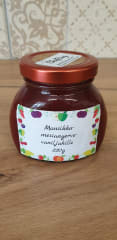Strawberry-cherry-vanilla jam, local food, Orivesi
