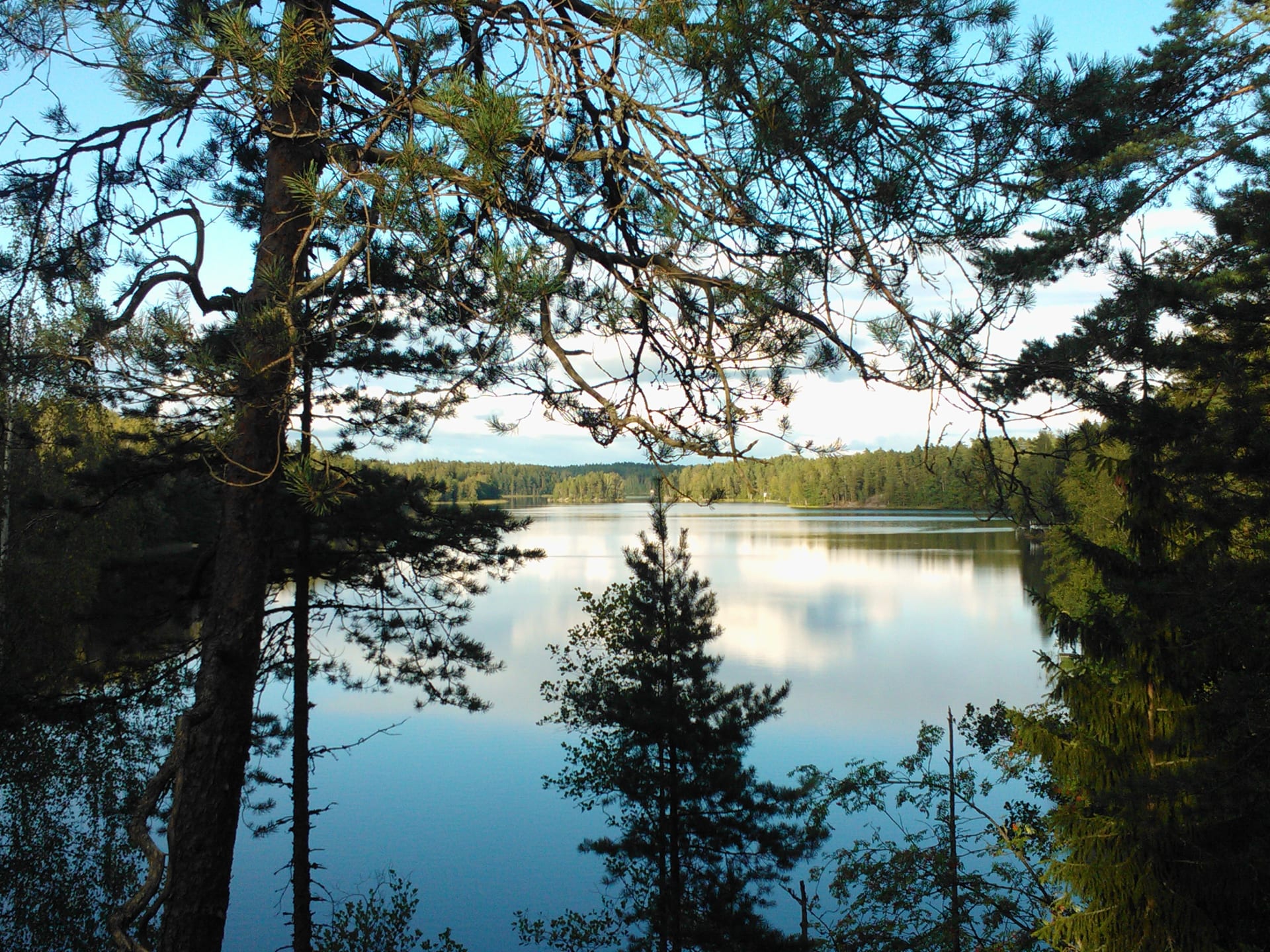 The lake Siikajärvi, near by Hotel Nuuksio