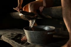 Loimu Resort sauna experience in Ylläs in