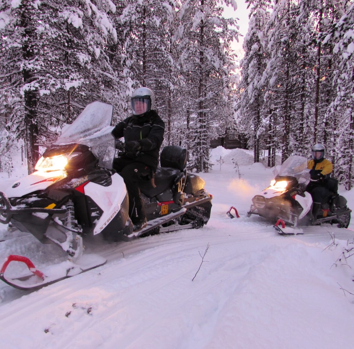 Snowmobiling Finland Private snowmobile tour around Ylläs with Kylmämaa | Visit Finland