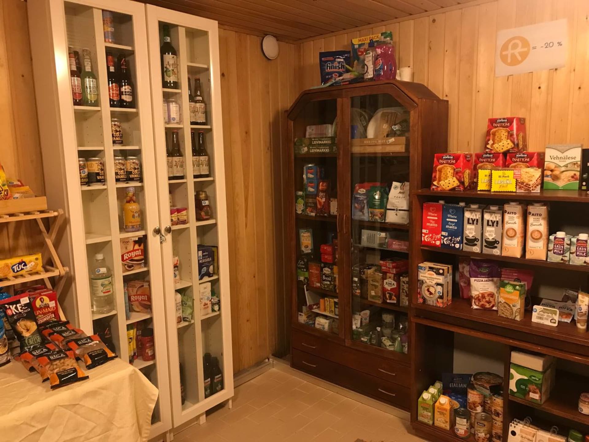 Rapakiven kyläkauppa, hygienia