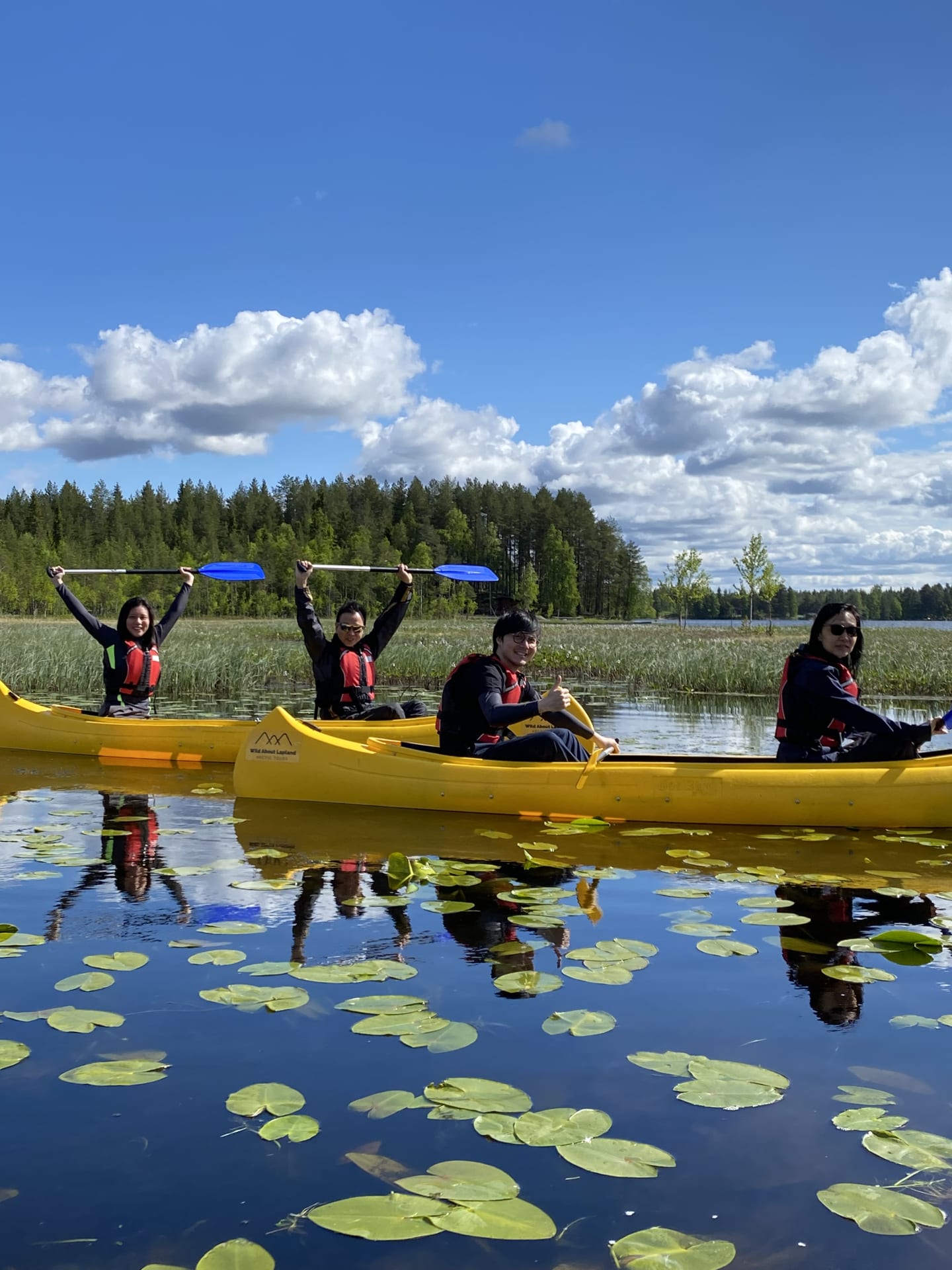 Rovaniemi canoe trips rock!!!