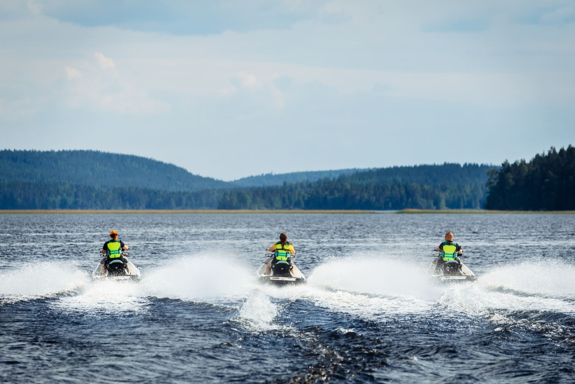 Jet Ski Safari on Lake Pielinen