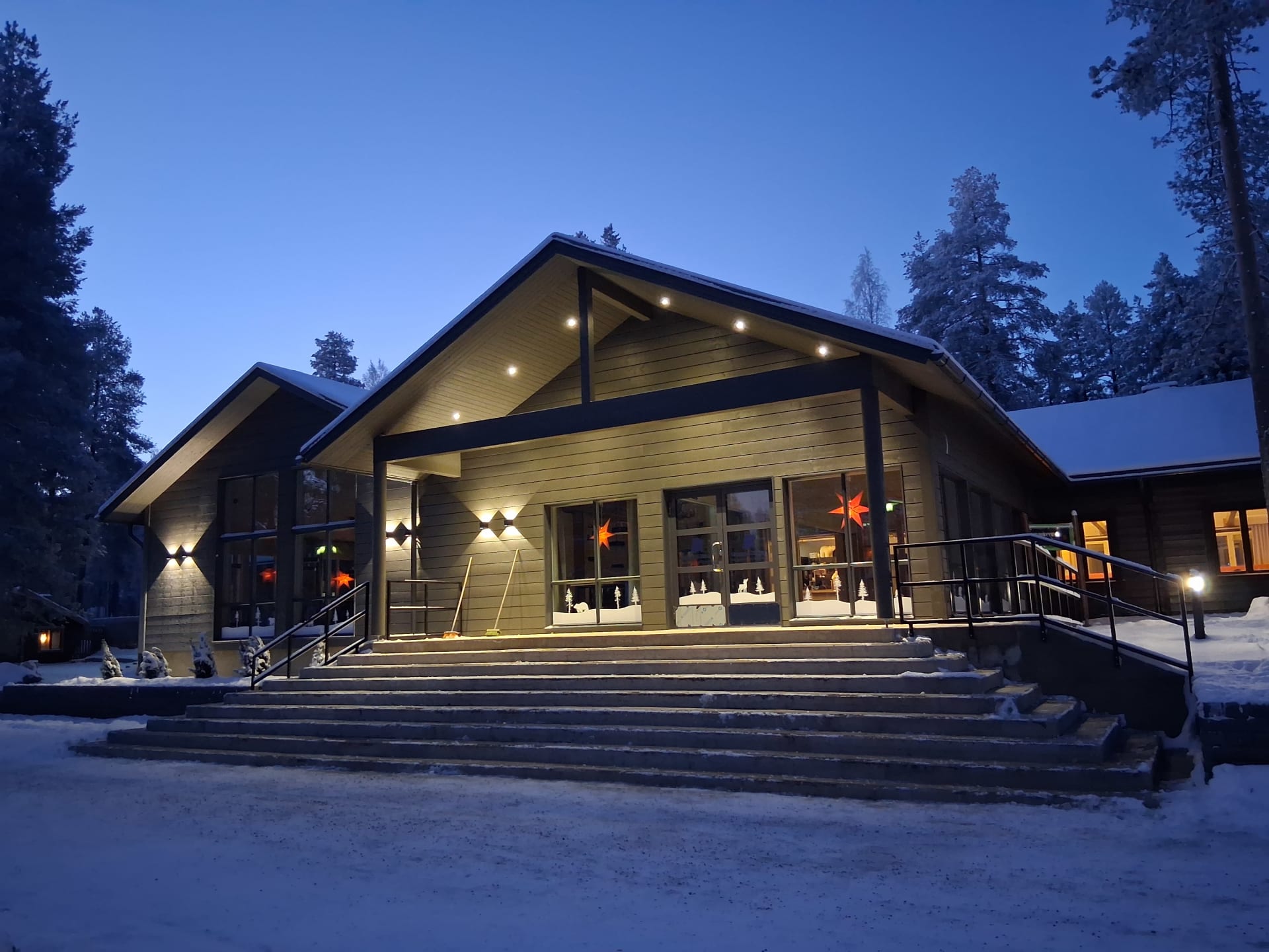 Wild Arctic -ravintola ulkoapäin