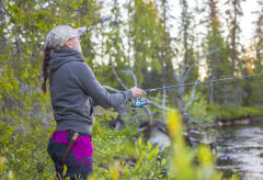 Leppoisa kalastusretki kuvaajan kanssa