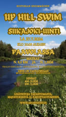 Up hill swim Siikajokiuinti