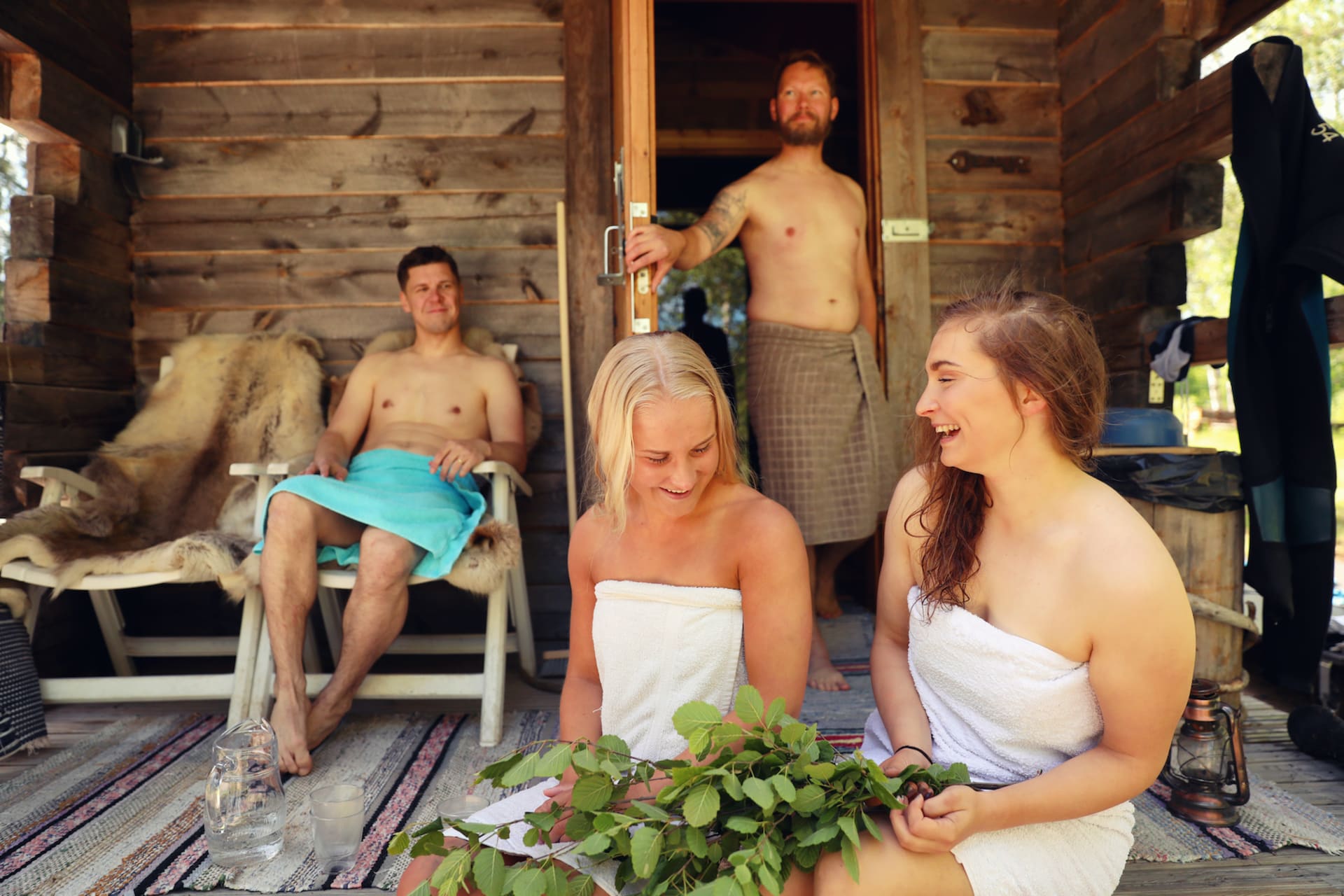 Koskikipparin sauna Koitelissa