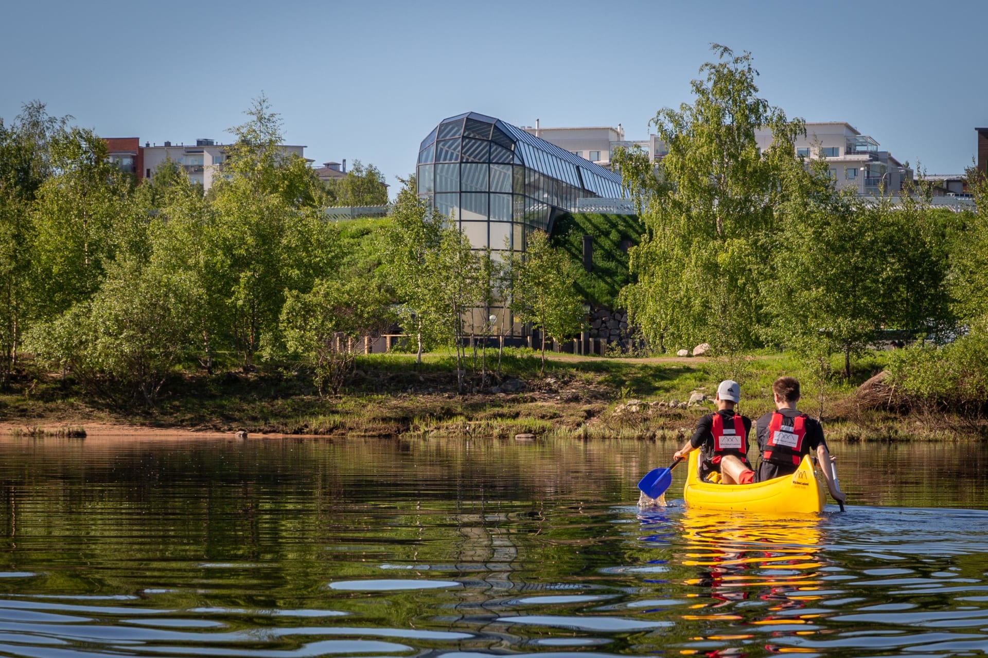 Cultural Canoe adventure at Rovaniemi