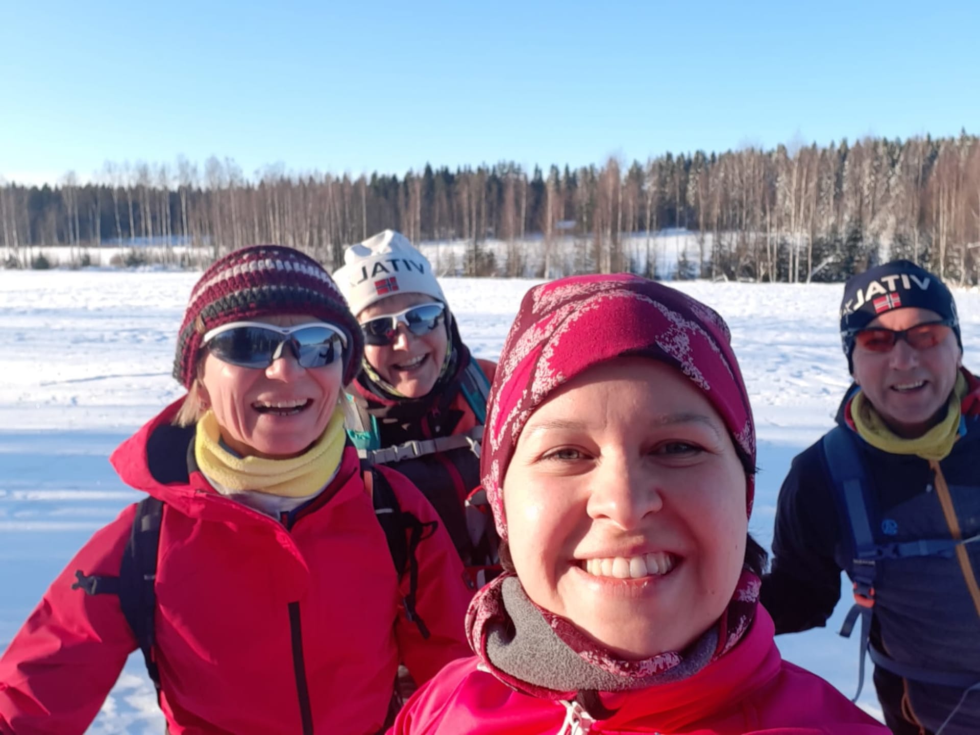 From guesthouse to guesthouse cross country skiing