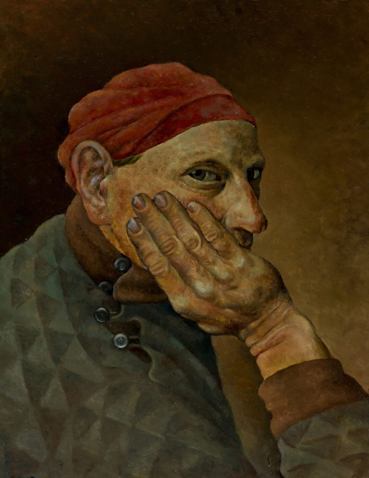 Photo: Vilho Lampi: Self-Portrait