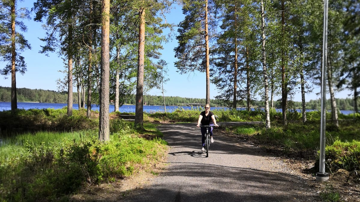 Kirkonkylä-Vihantasalmi Off Road Cycling Track