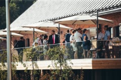 The Manor Stables terrace has space for up to 100 people.