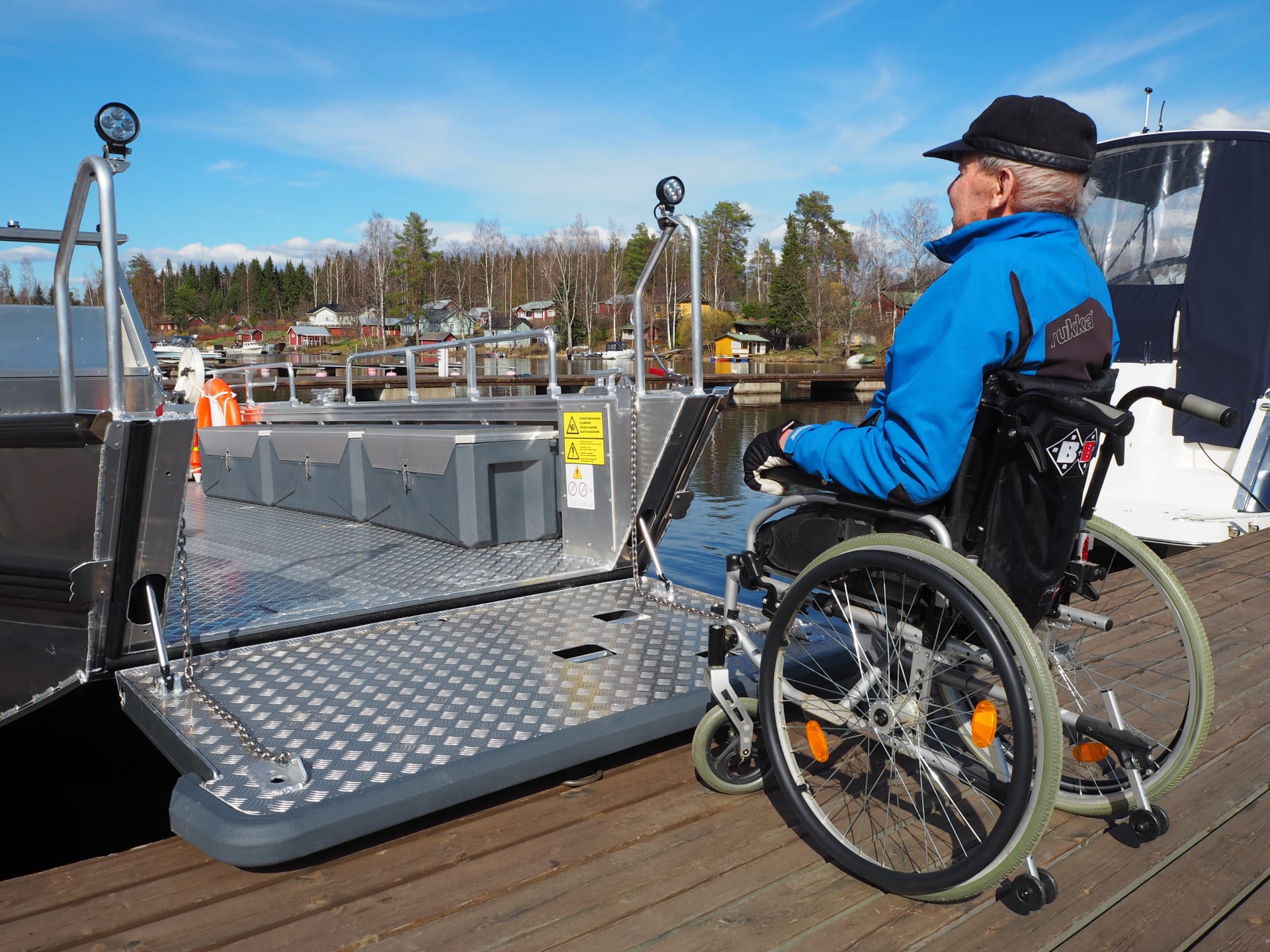 Accessible boat