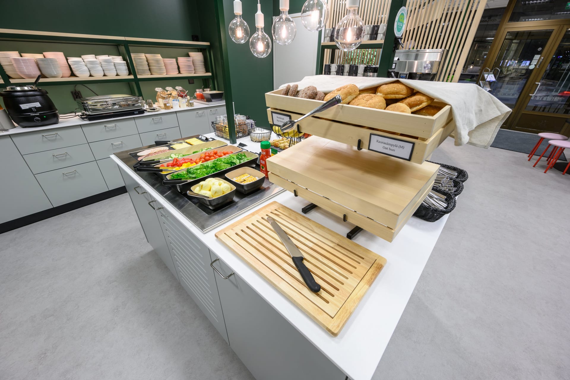 Breakfast buffet