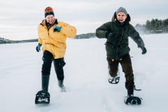 Snowshoeing at Arctic SnowHotel & Glass Igloos