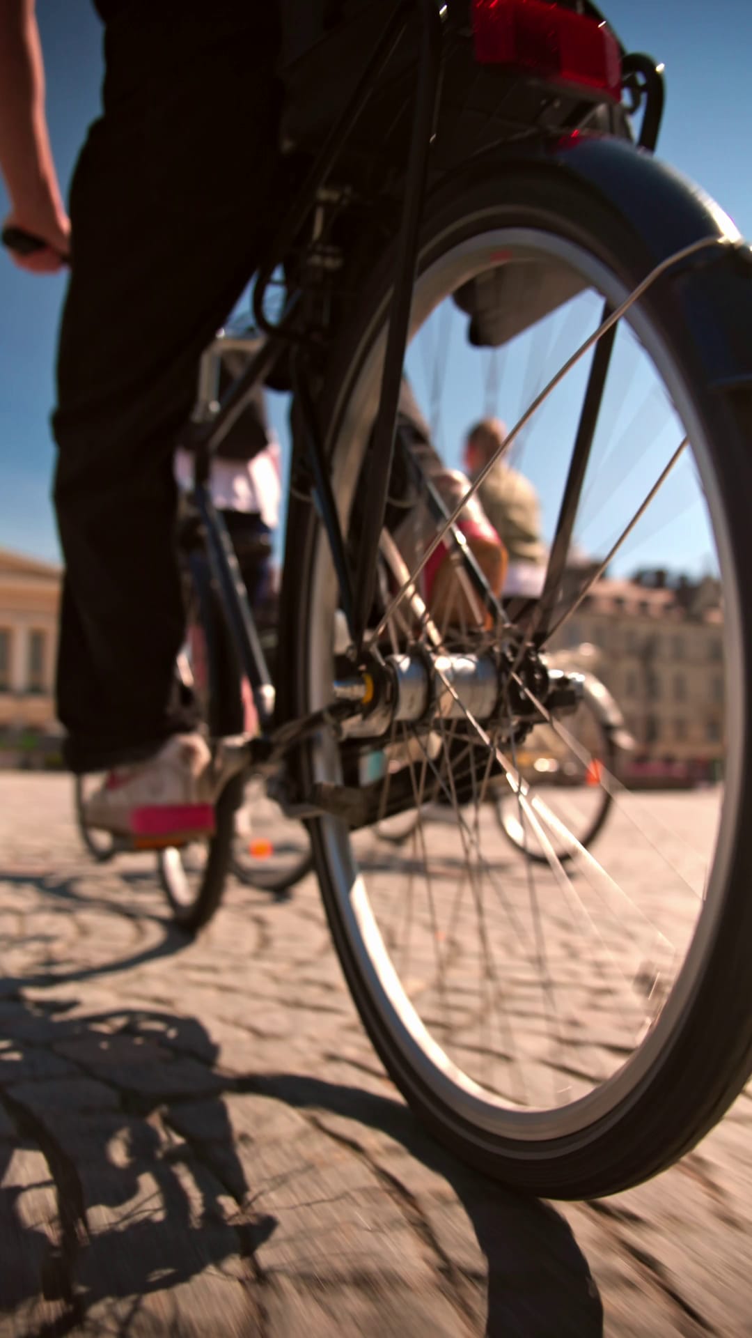 Lähikuva pyörästä