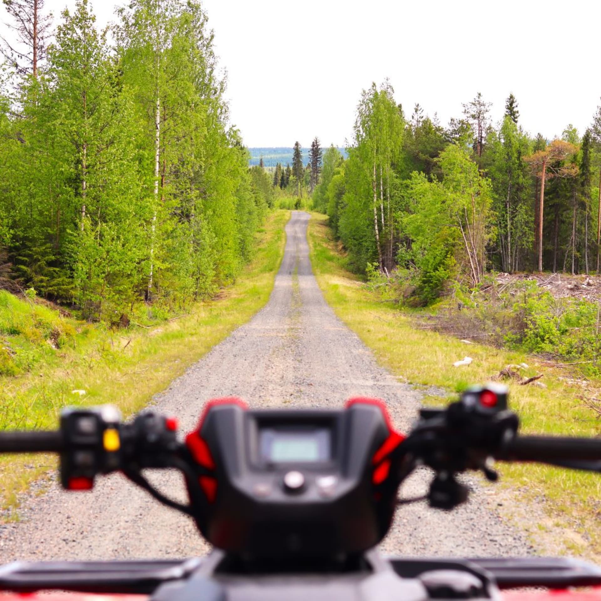 Quad biking