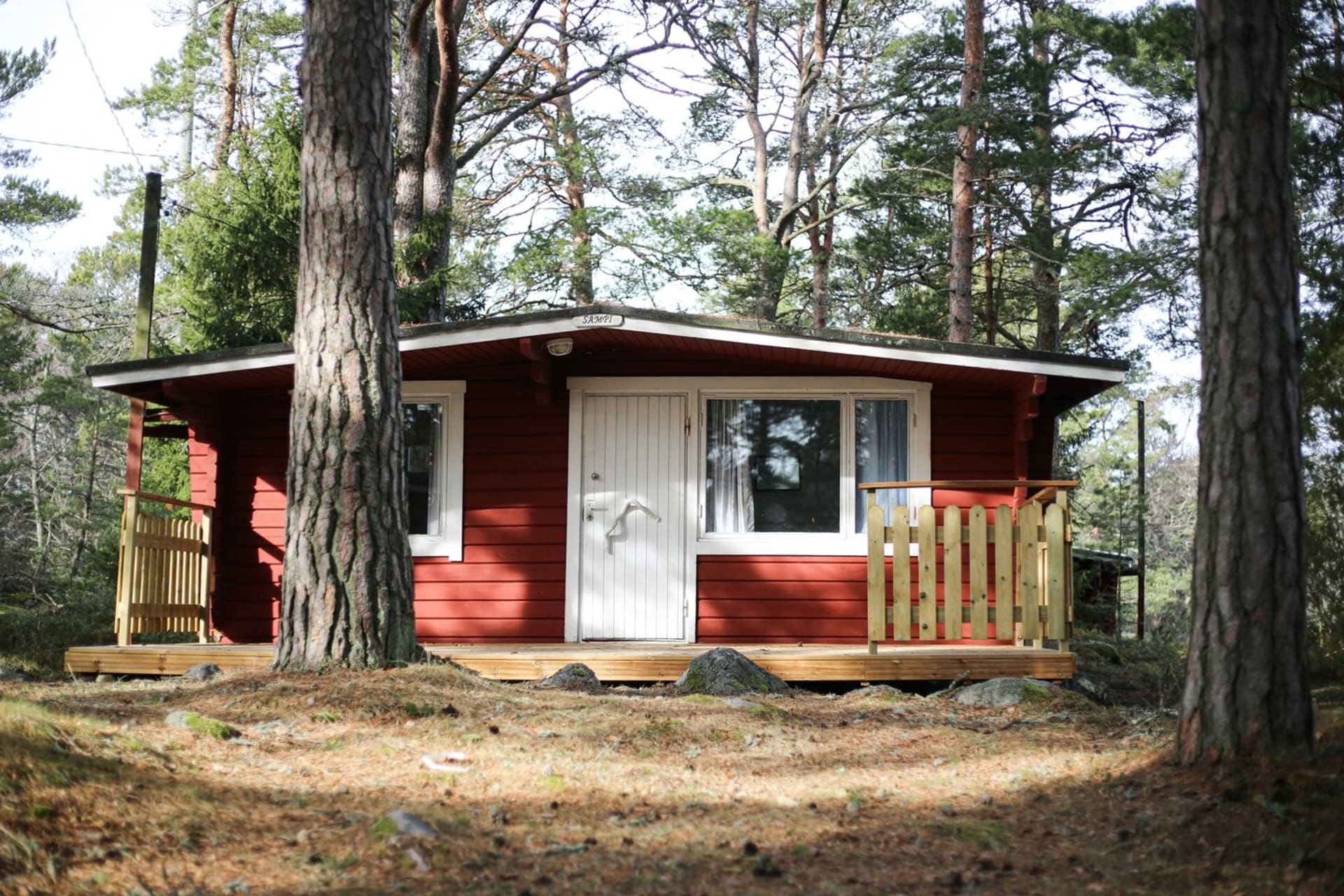 Cottage at Rumar Strand