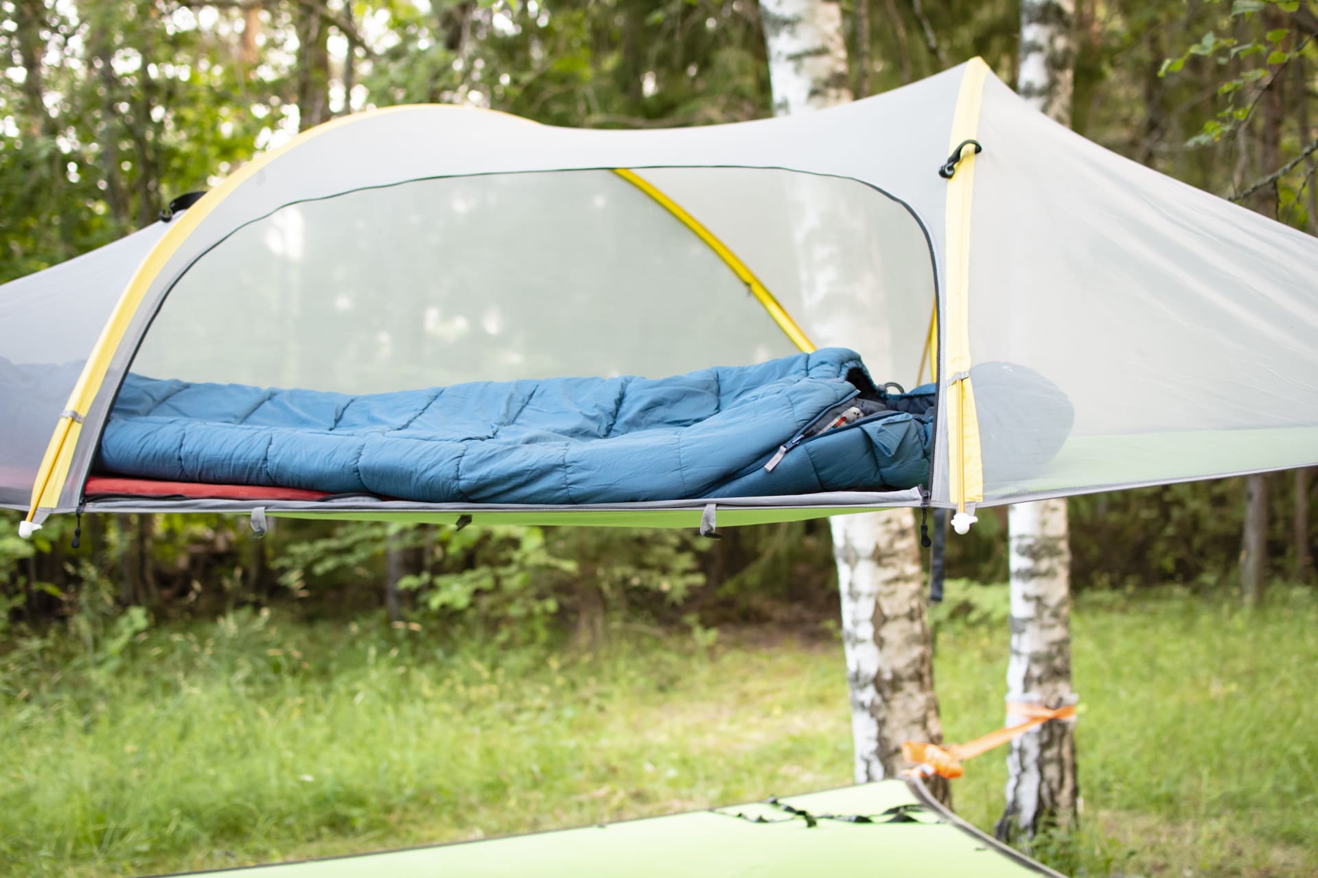 Tentsile accommodation at Naawa Nature Camp