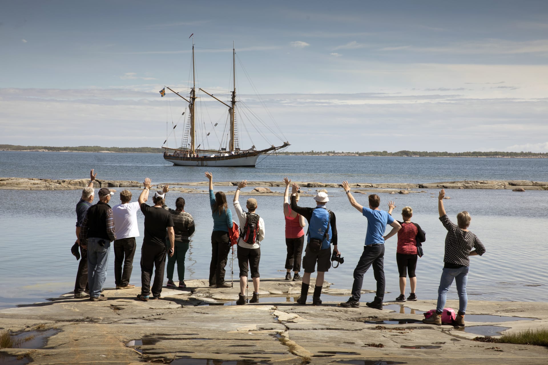 Traditional sailing boats for tired feet