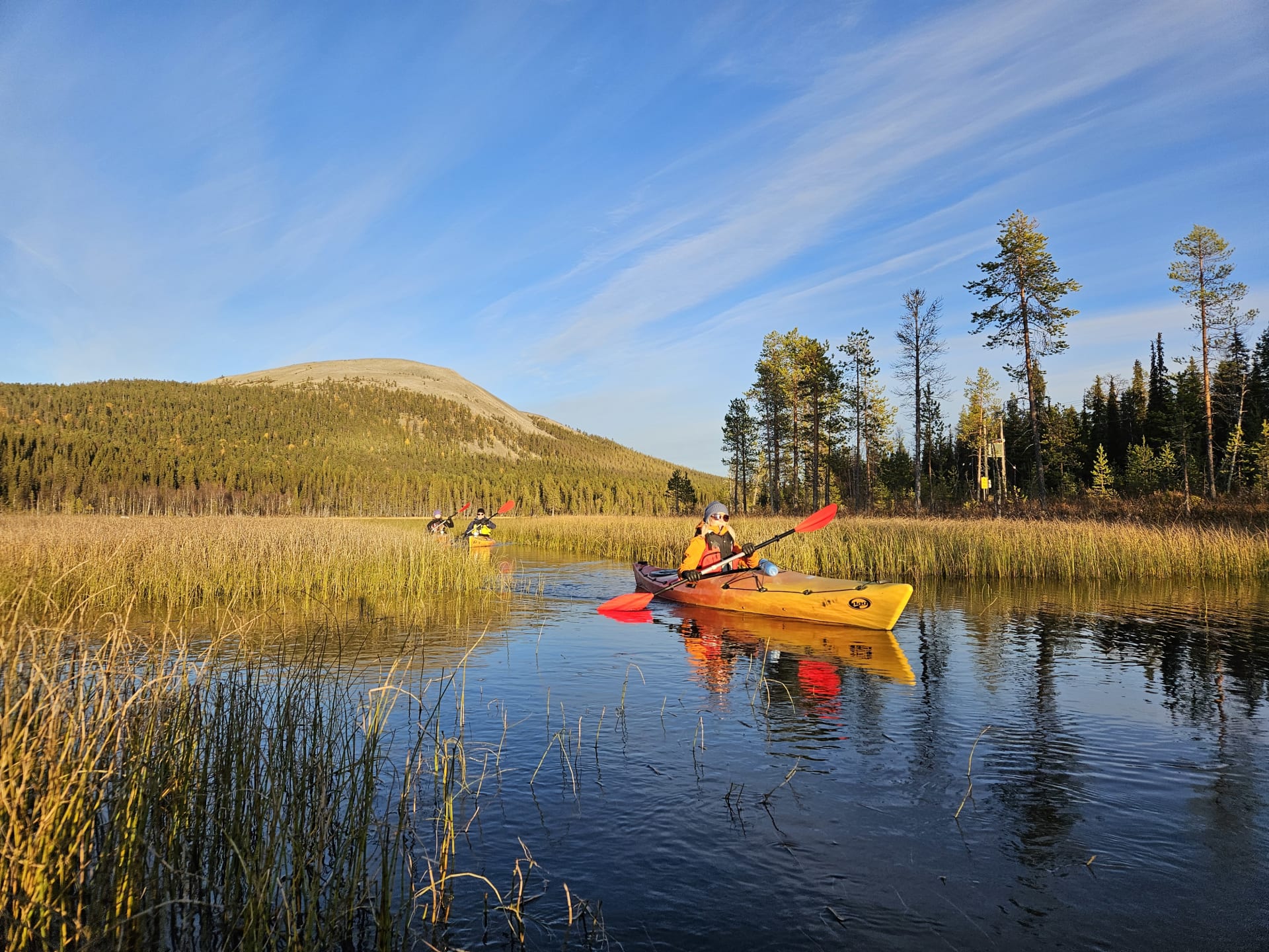 Relaxing Canoeing / Kayaking Trip on River Kesänki | Visit Finland