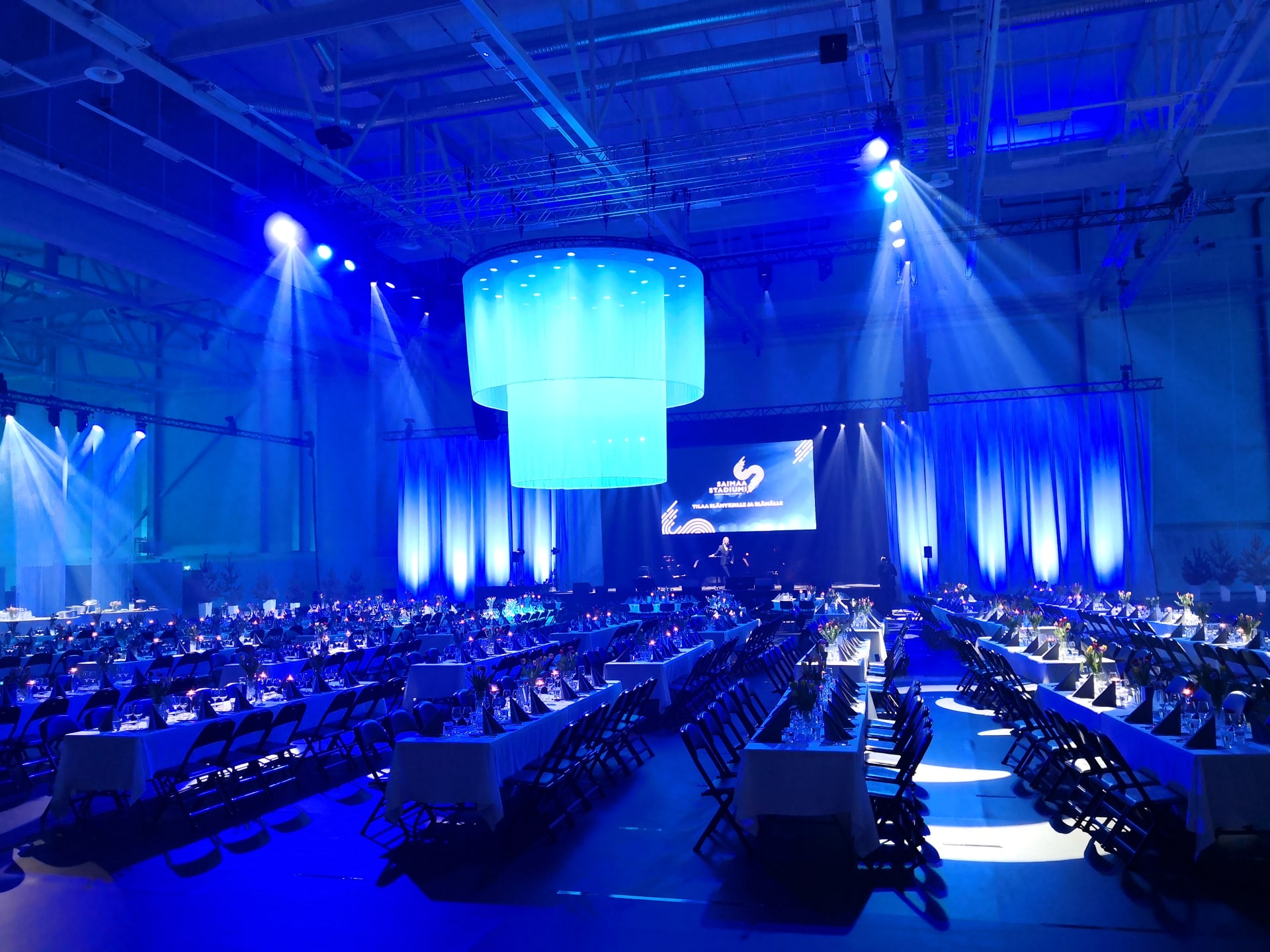 Saimaa Stadium's multipurpose hall.