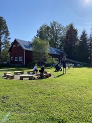 Metsäketun Pizzerian pihapiiri