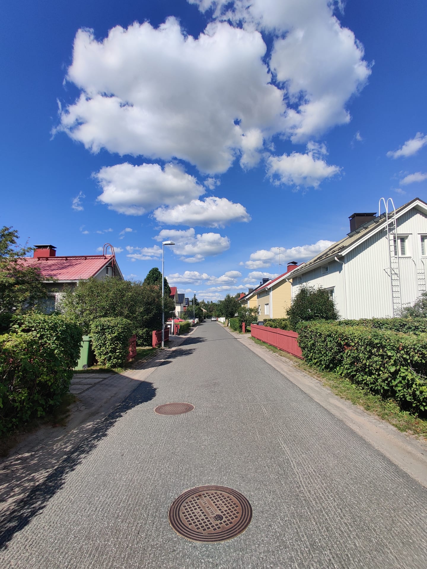 Lovely wooden house neighborhood of Karjasilta.