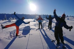 OAC ski tour to Ruka backyard