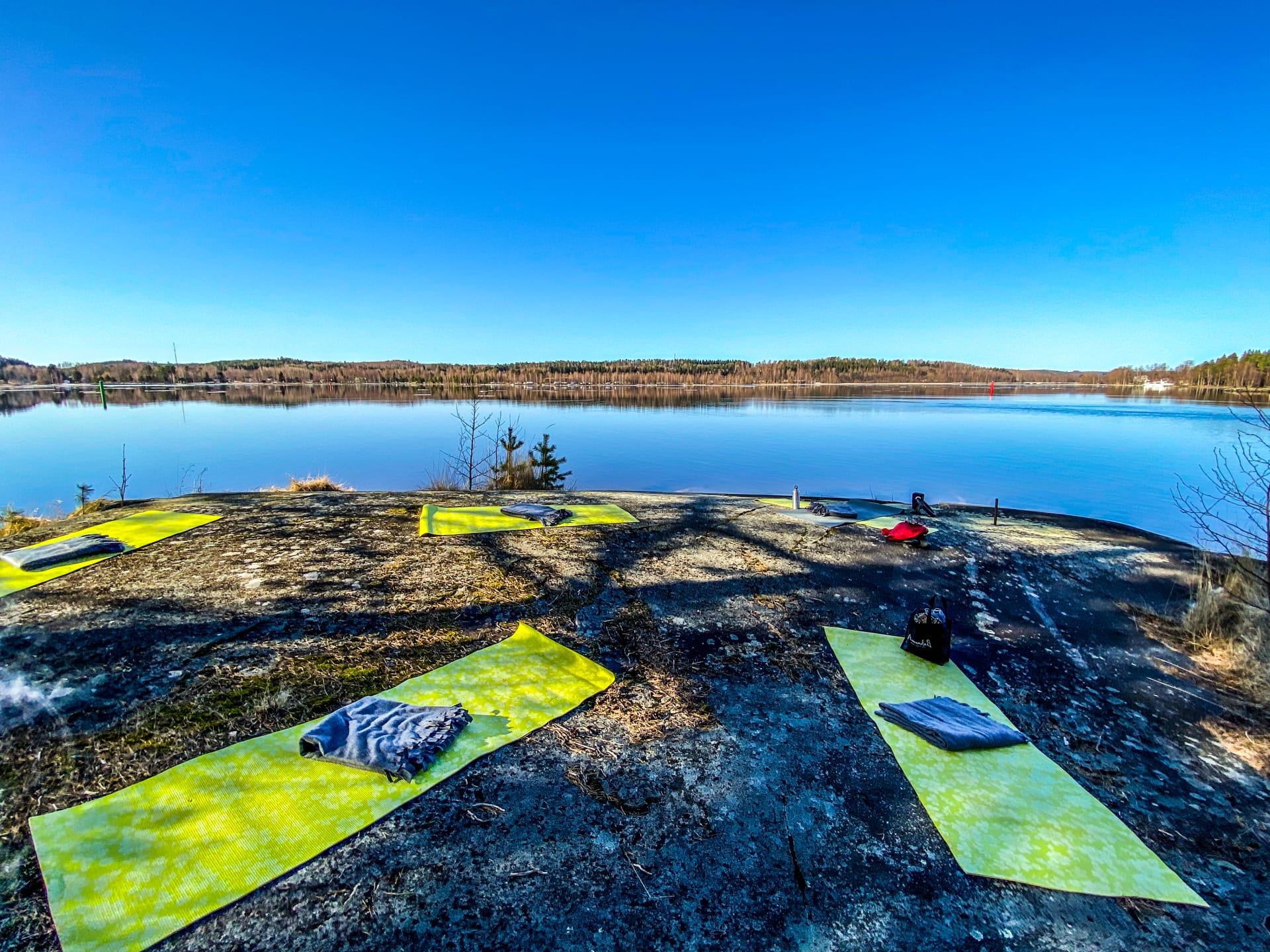 Nature Yoga on Lake Saimaa