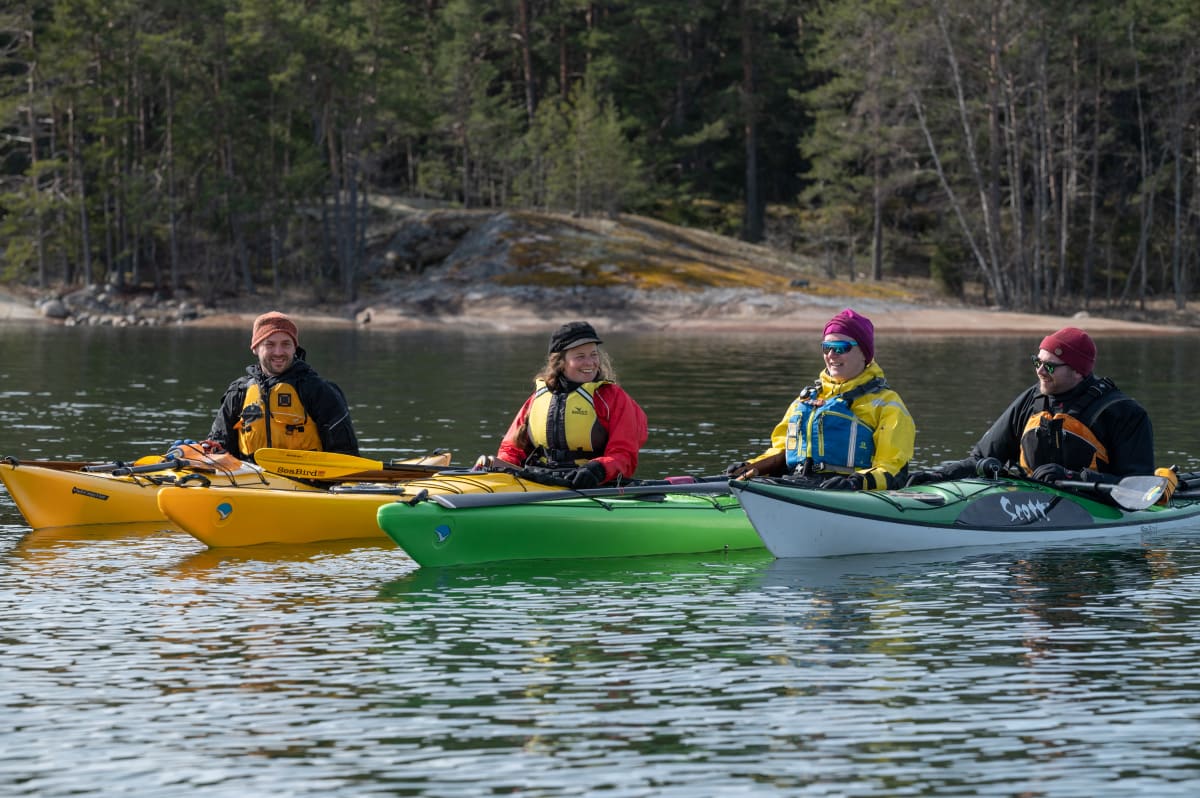 Beginners kayaking tour