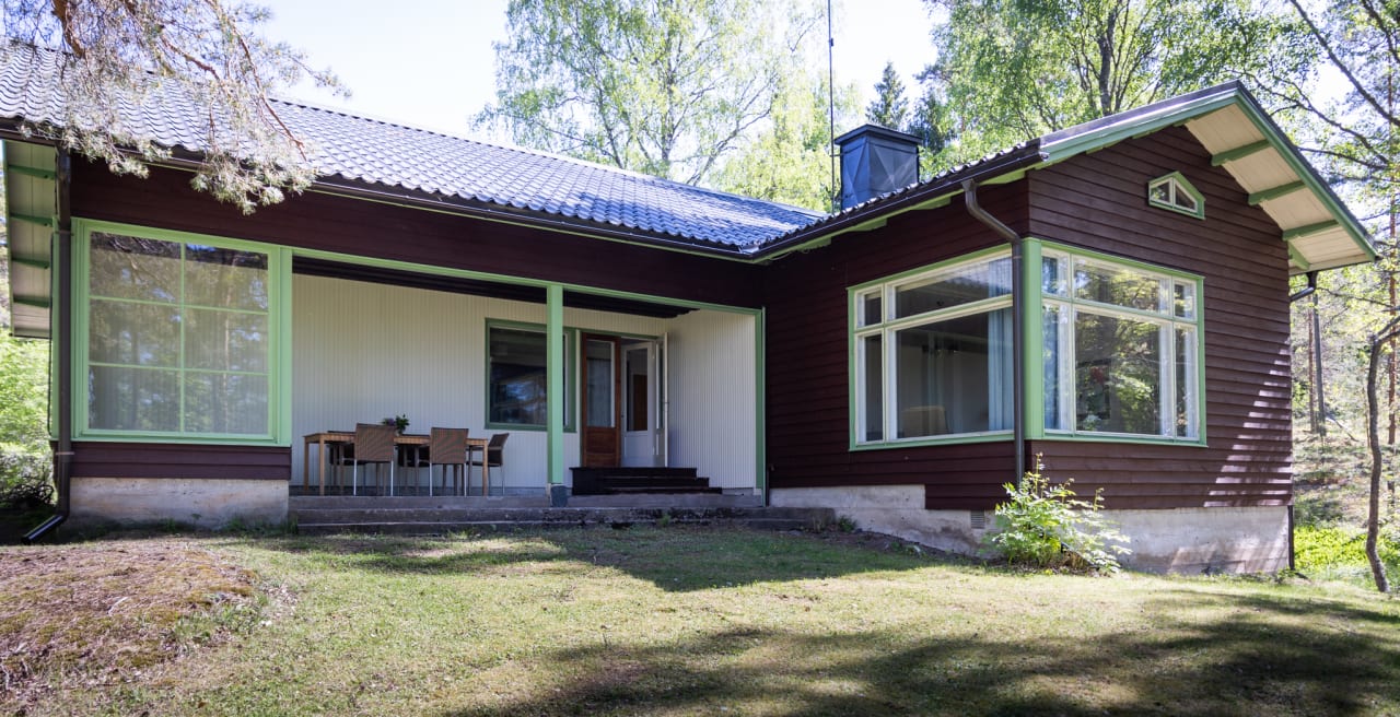 Villa from the back yard