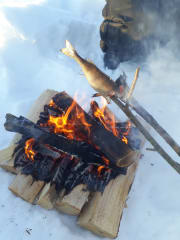 open fire cooking