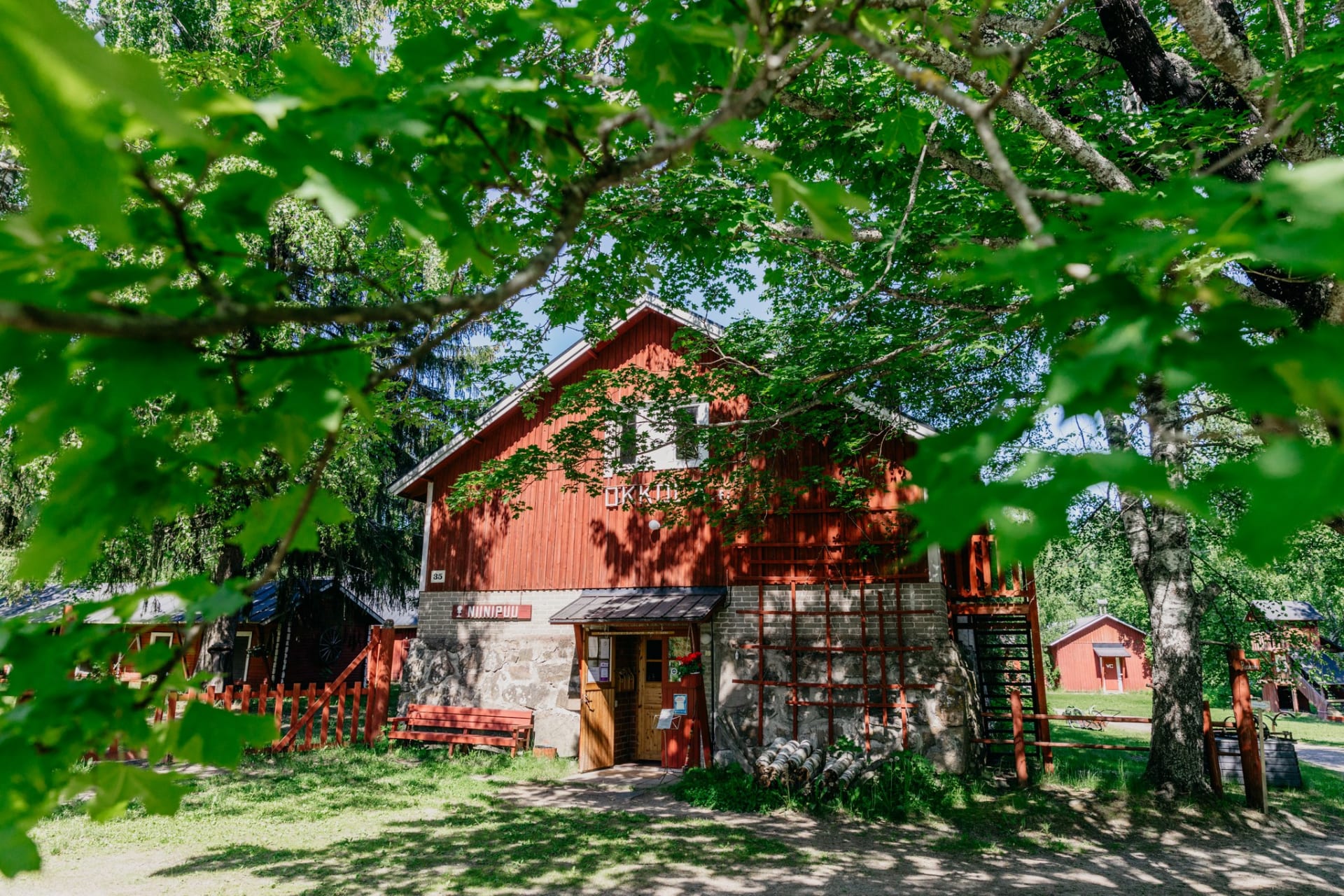 Archipelago Restaurant Niinipuu in Puumala, Lake Saimaa