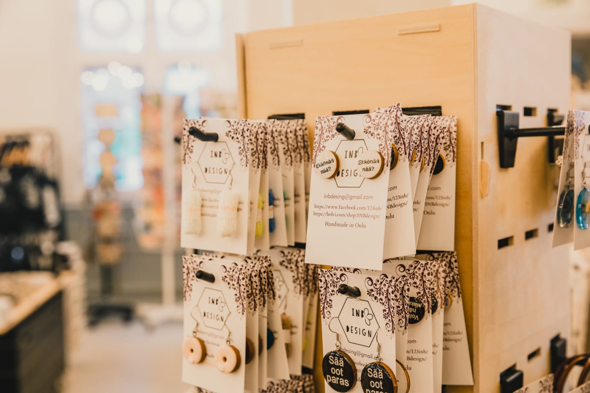 Oulu dialect earrings.