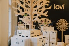 Lovi wooden products are made in Oulu.
