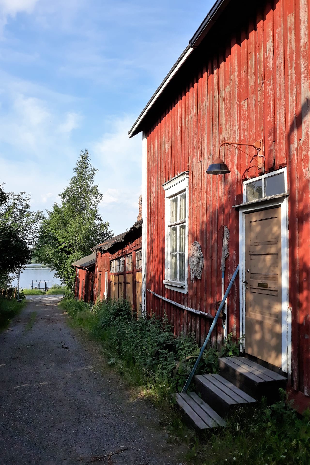 Pikisaari old wooden town.